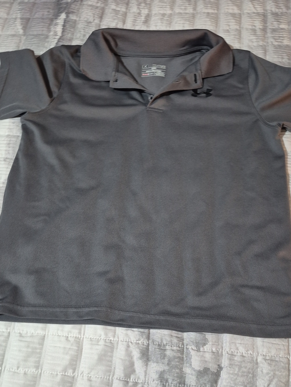 Under Armour Men’s Charcoal Performance Polo